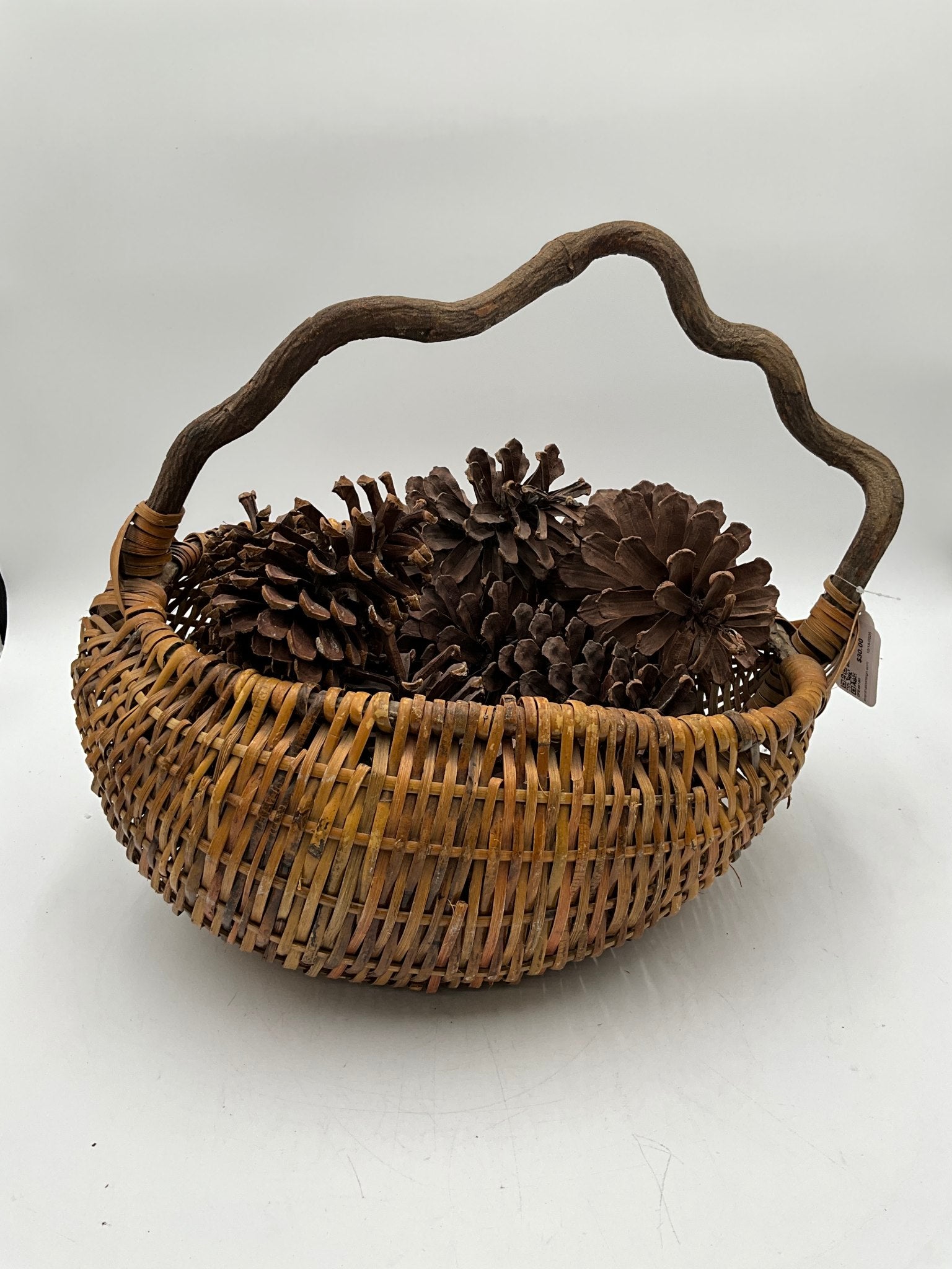 Hand Carved Basket